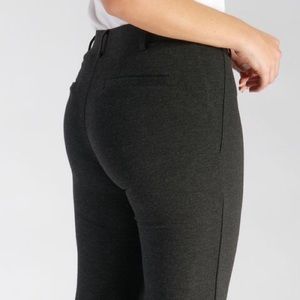 BETABRAND Light Grey Office Yoga Pants NWOT